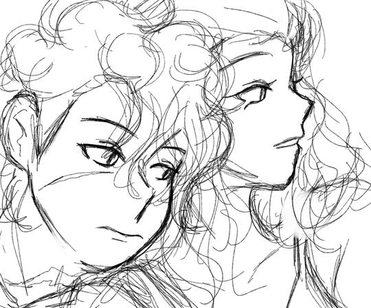 Headshot example 1 (sketch)