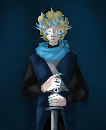 3/4 body example 1 (full color)