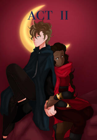 Full body example 1 (full color w/ lineart)